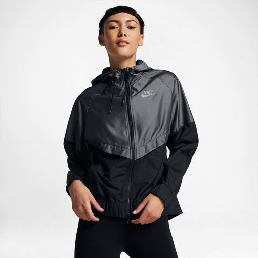 Imagen de Campera deportiva impermeable combinada en dos tonalidades