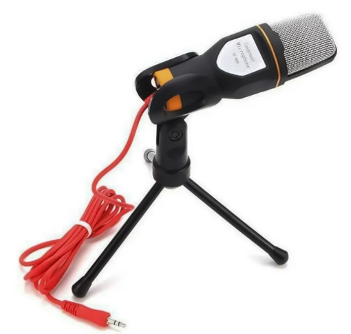 Imagen de Micrófono Profesional Condensador Con Soporte Para Pc O Celu